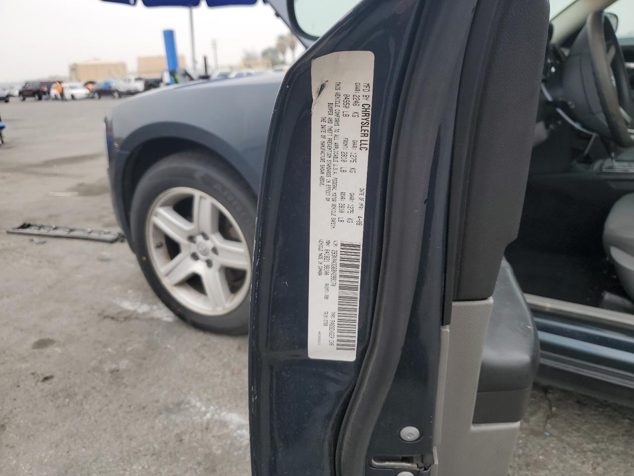 2B3KA43G68H299170 2008 Dodge Charger