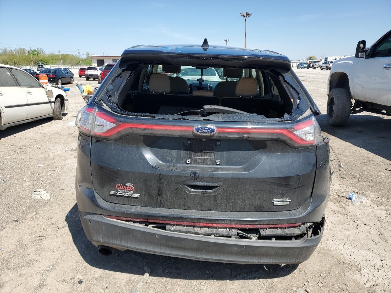 Lot #3024382550 2017 FORD EDGE SEL