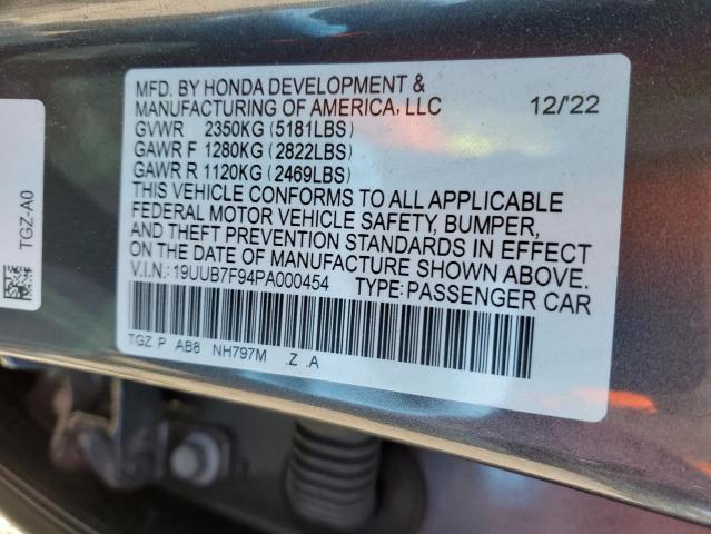 2023 ACURA TLX TYPE S - 19UUB7F94PA000454