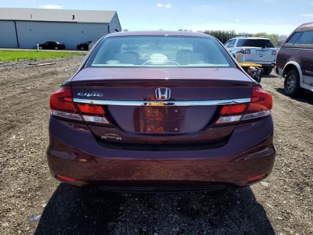 2014 Honda Civic Lx VIN: 19XFB2F50EE013896 Lot: 51543834