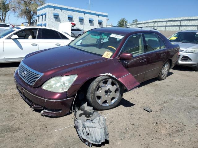 2004 Lexus Ls 430 VIN: JTHBN36F140160898 Lot: 53133024