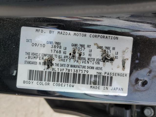 2011 Mazda 3 I VIN: JM1BL1VF7B1387579 Lot: 52826844