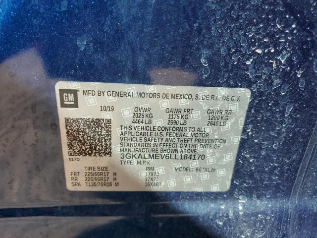 2020 GMC Terrain Sle VIN: 3GKALMEV6LL184170 Lot: 51385254