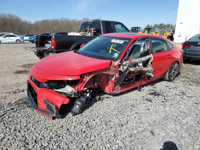 Lot #2505911437 2022 HONDA CIVIC TOUR salvage car