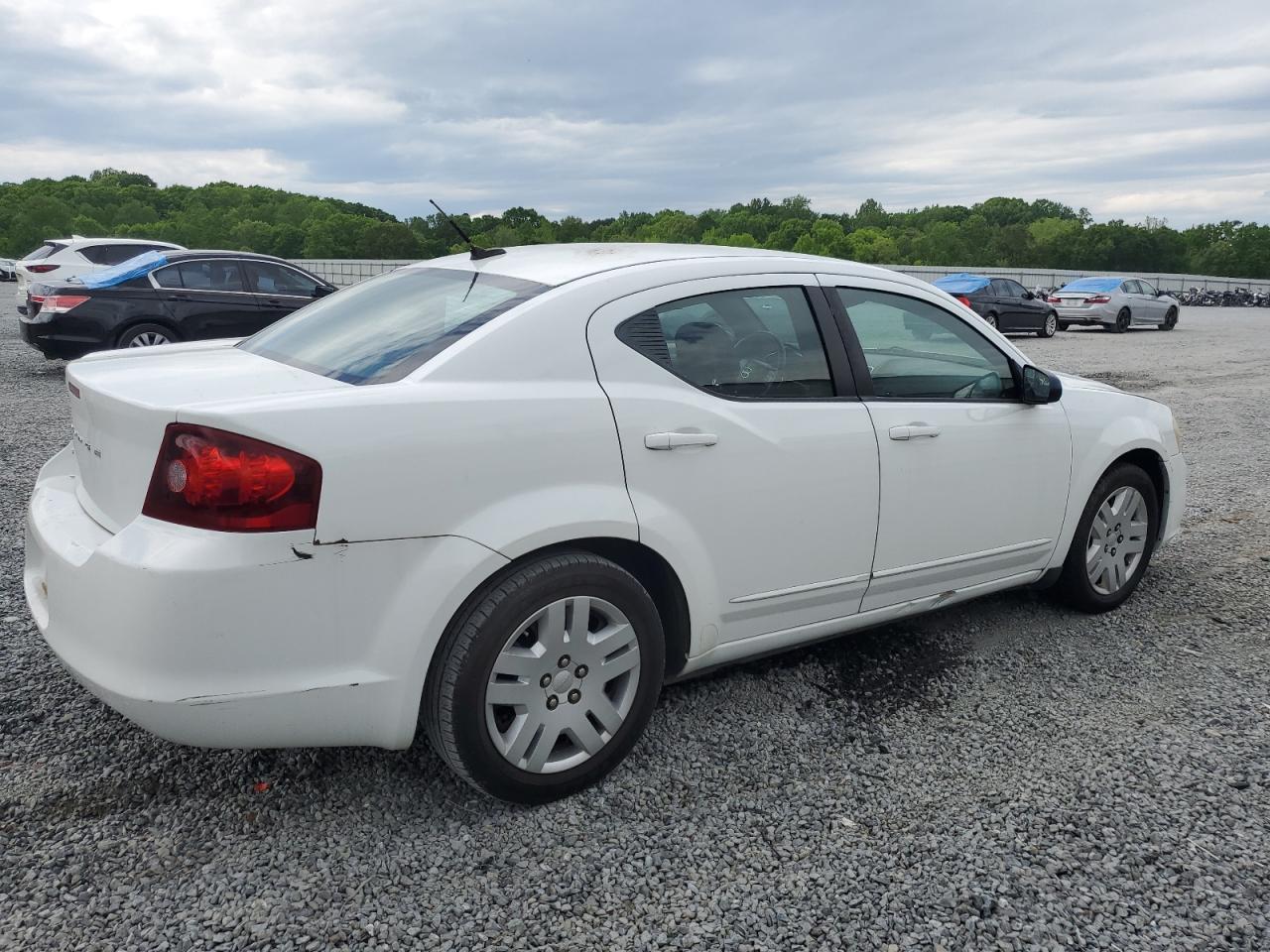 2012 Dodge Avenger Se vin: 1C3CDZAB3CN324156