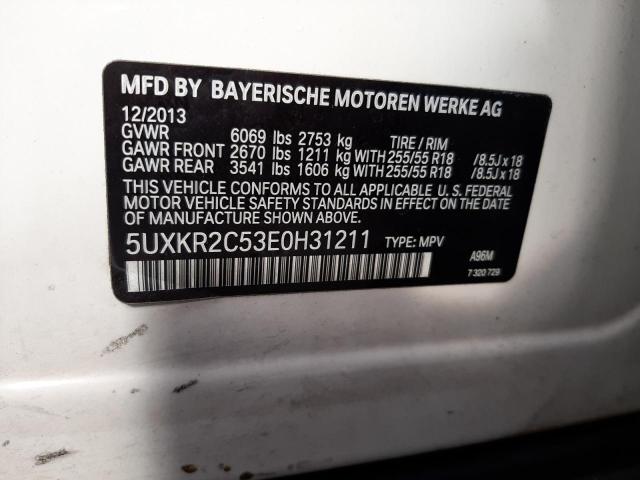 Lot #2468834861 2014 BMW X5 SDRIVE3 salvage car