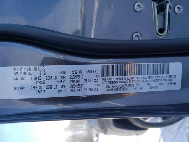 2018 JEEP COMPASS TR - 3C4NJDDB0JT345913