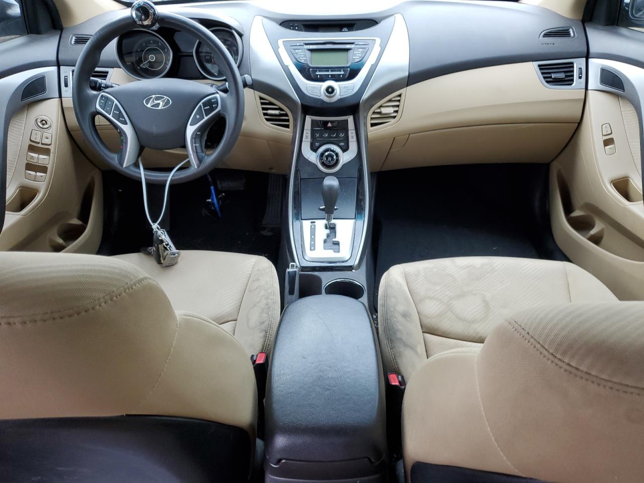 KMHDH4AE3CU291310 2012 Hyundai Elantra Gls