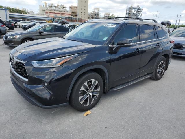 Lot #2556592946 2021 TOYOTA HIGHLANDER salvage car