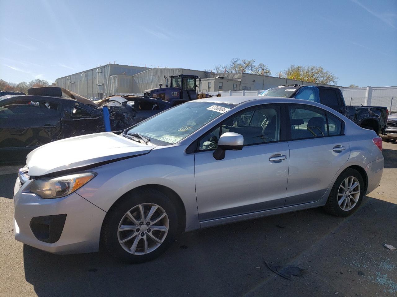 2012 Subaru Impreza Premium vin: JF1GJAC69CH022544