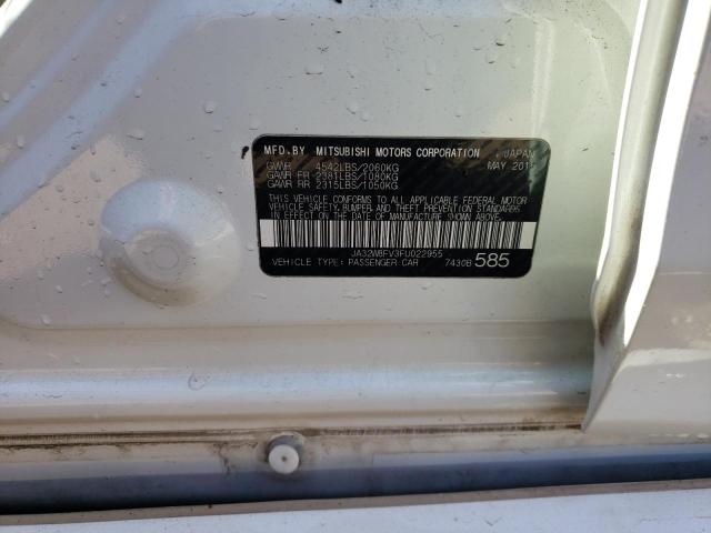 2015 MITSUBISHI LANCER EVO JA32W8FV3FU022955