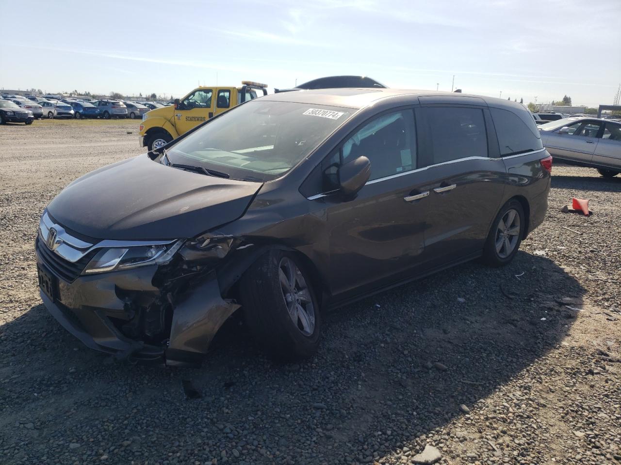 5FNRL6H77KB115332 2019 Honda Odyssey Exl