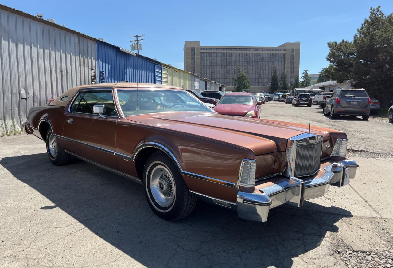 6Y89A807458 1976 Lincoln Mark Iv