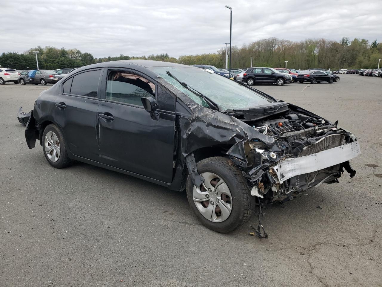 2HGFB2F53EH537405 2014 Honda Civic Lx