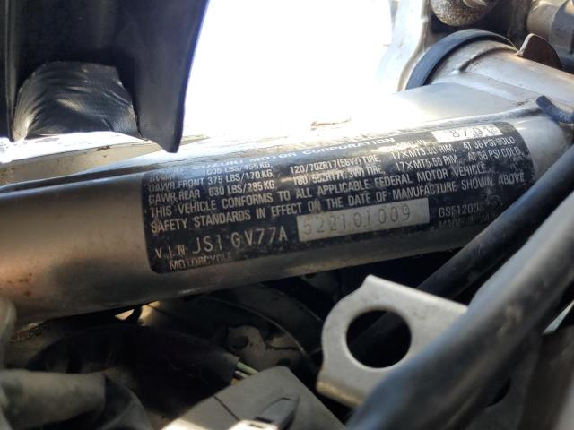 2002 SUZUKI GSF1200 BA - JS1GV77A522101009
