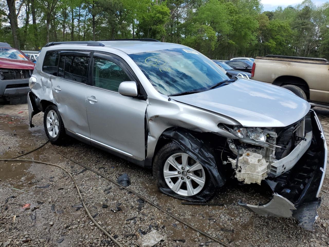 2012 Toyota Highlander Base vin: 5TDZK3EHXCS052268