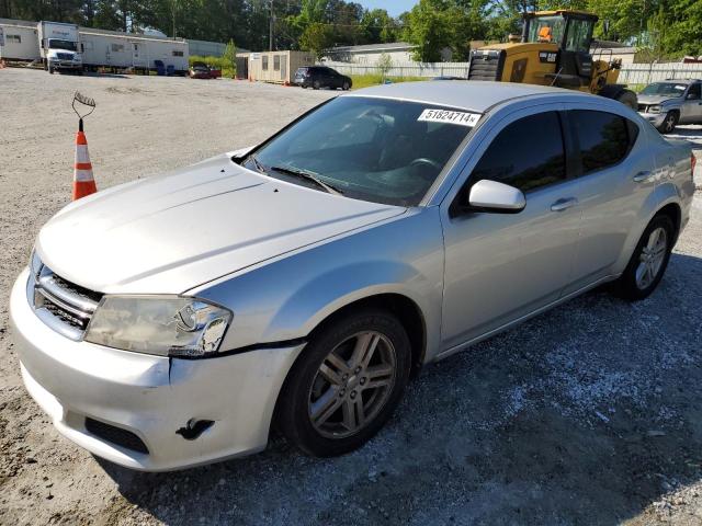 Lot #2491409658 2012 DODGE AVENGER SX salvage car