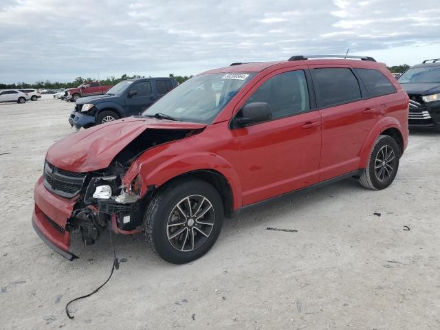 Lot #2533677203 2017 DODGE JOURNEY SE salvage car