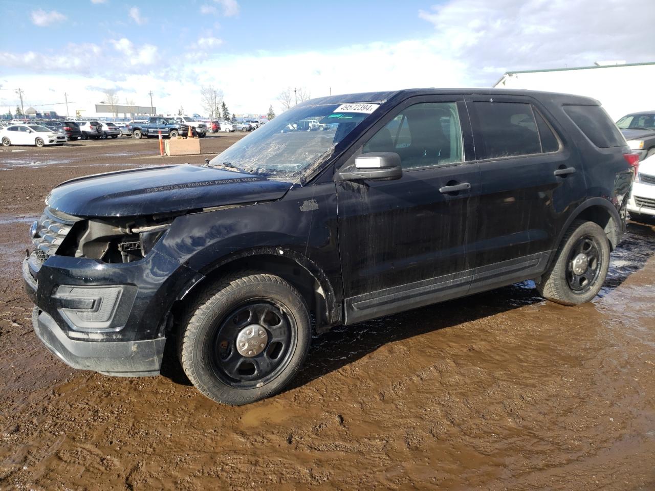 2018 Ford Explorer Police Interceptor vin: 1FM5K8AR7JGB48419