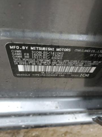 2022 MITSUBISHI MIRAGE G4 - ML32FUFJ8NHF01392