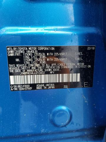 2018 TOYOTA RAV4 LE - JTMBFREV4JJ213433