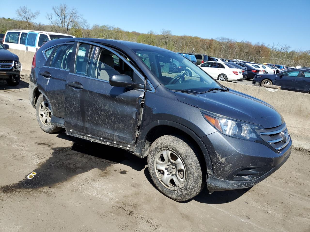 2HKRM4H35EH601481 2014 Honda Cr-V Lx