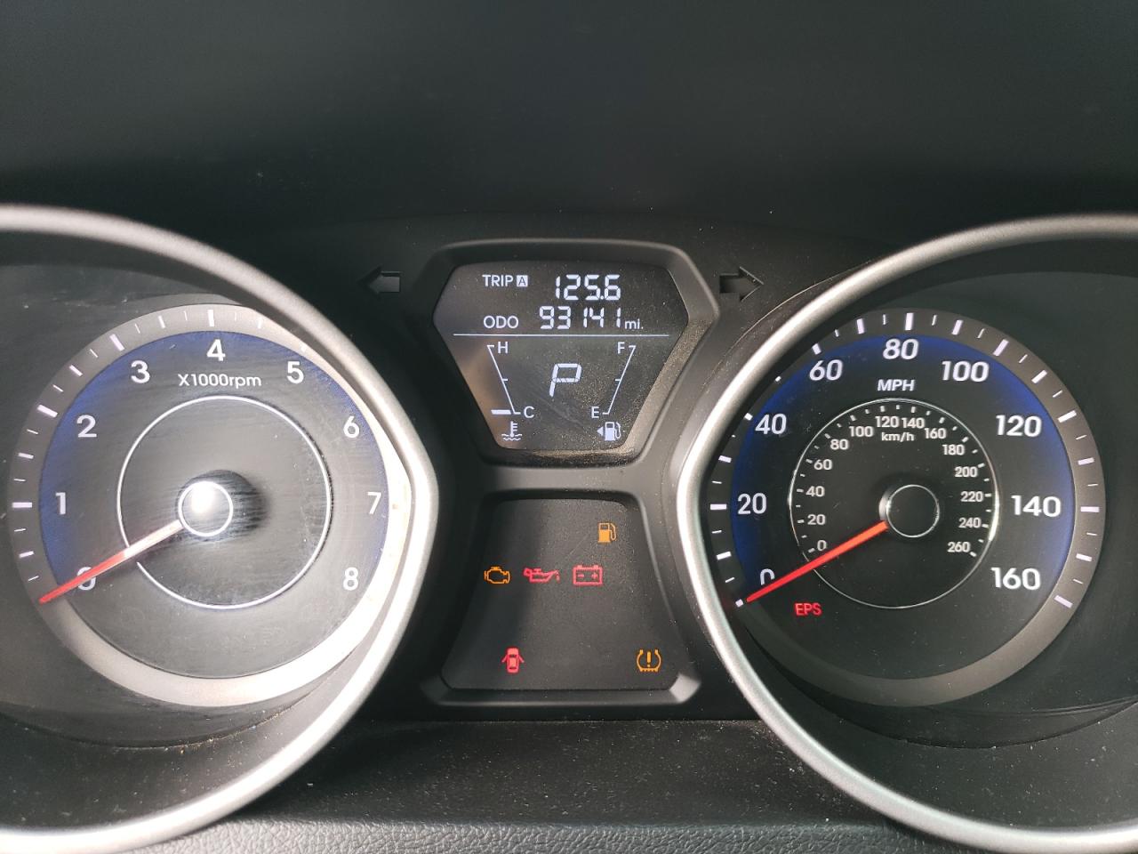 KMHDH4AE3DU859783 2013 Hyundai Elantra Gls