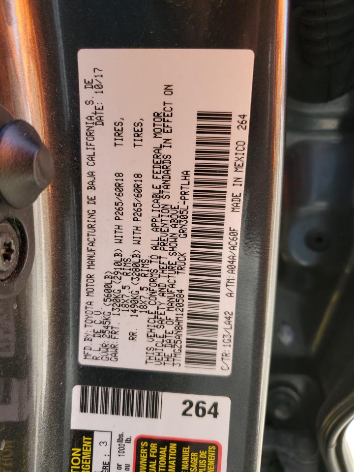 3TMGZ5AN8HM120584 2017 Toyota Tacoma Double Cab