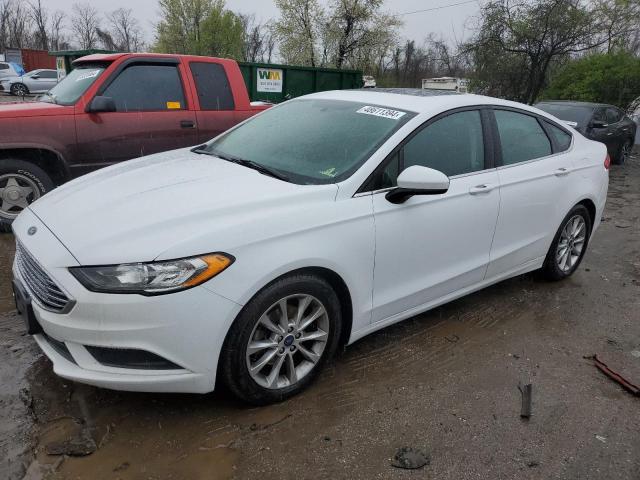 Lot #2469097120 2017 FORD FUSION SE salvage car