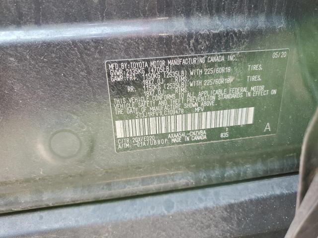 2020 Toyota Rav4 Adventure VIN: 2T3J1RFV1LC109478 Lot: 51418674