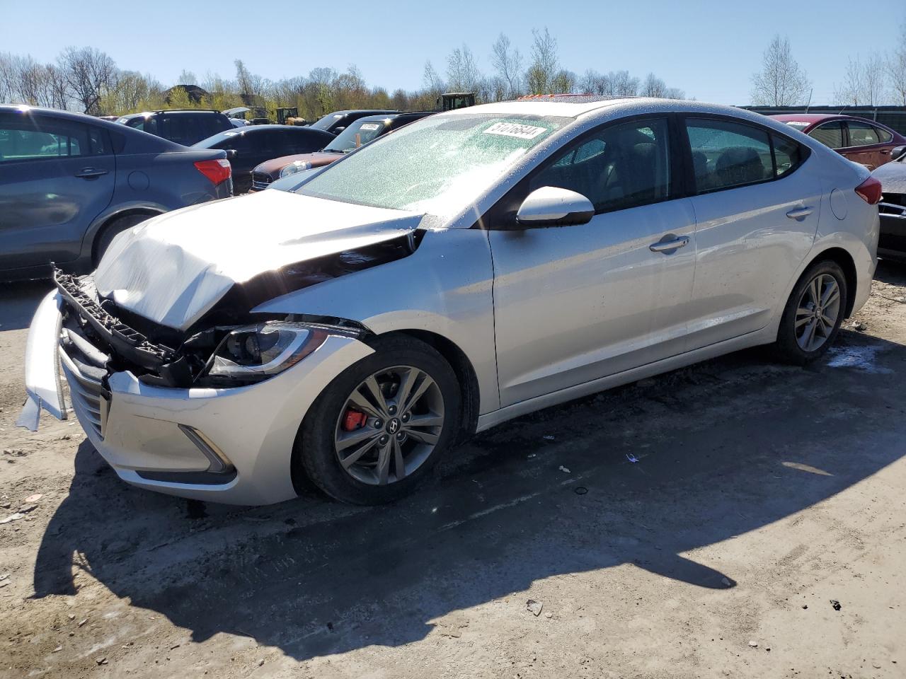 2018 Hyundai Elantra Sel vin: 5NPD84LF7JH263284