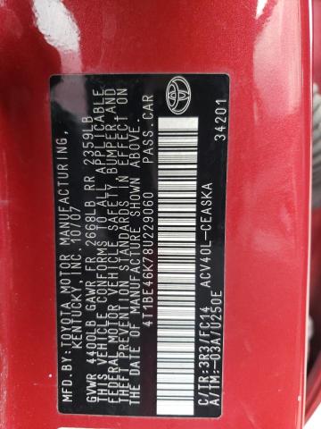 2008 Toyota Camry Ce VIN: 4T1BE46K78U229060 Lot: 48848314