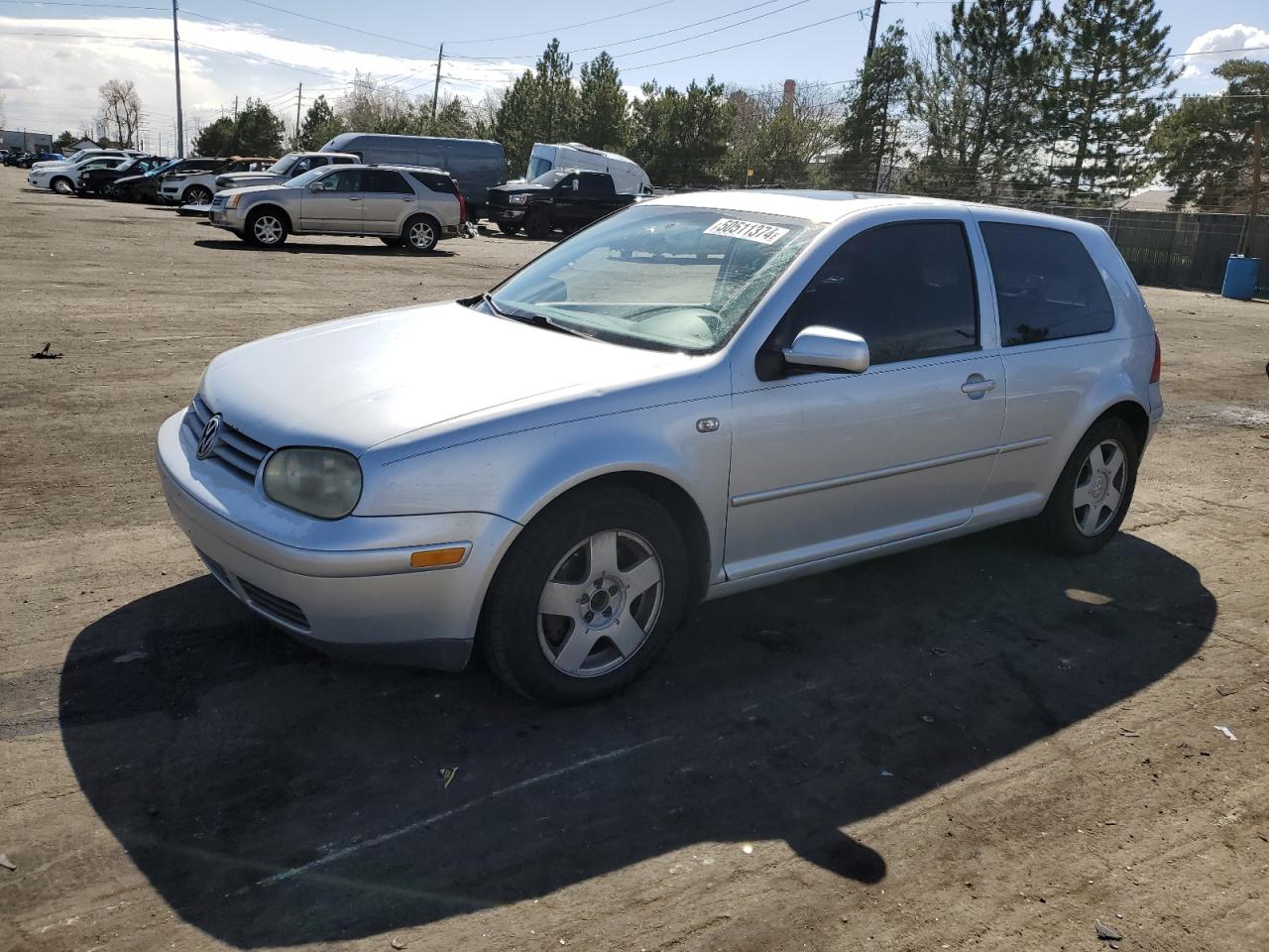 9BWDD61J314077963 2001 Volkswagen Gti Gls