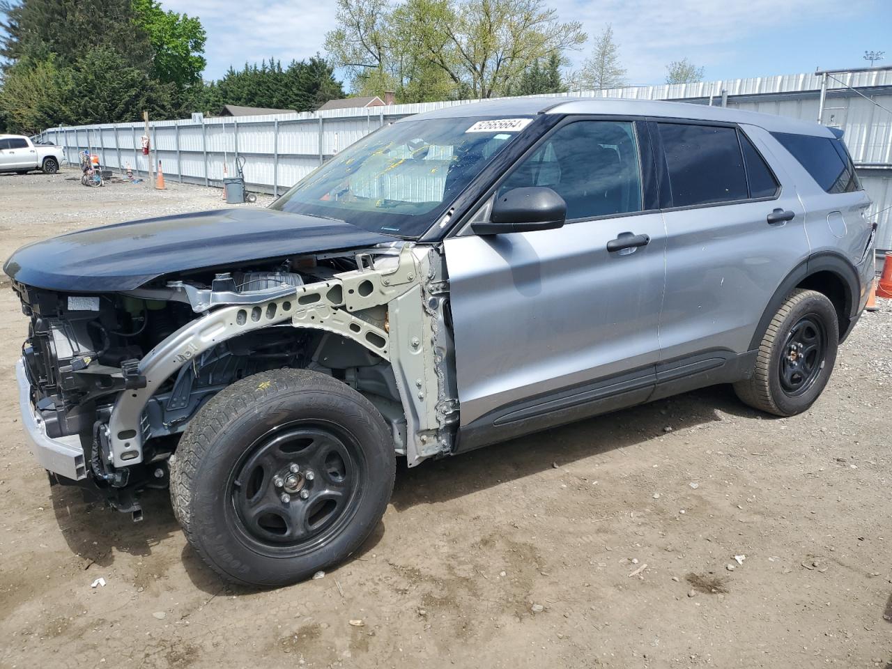 2021 Ford Explorer Police Interceptor vin: 1FM5K8AB9MGC43782