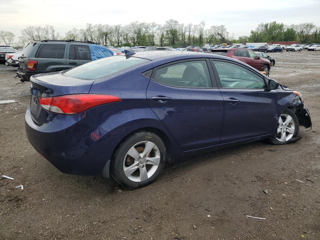 5NPDH4AE1DH437851 2013 Hyundai Elantra Gls