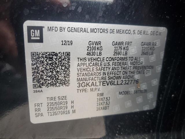 2020 GMC Terrain Sle VIN: 3GKALTEV6LL232776 Lot: 51951324