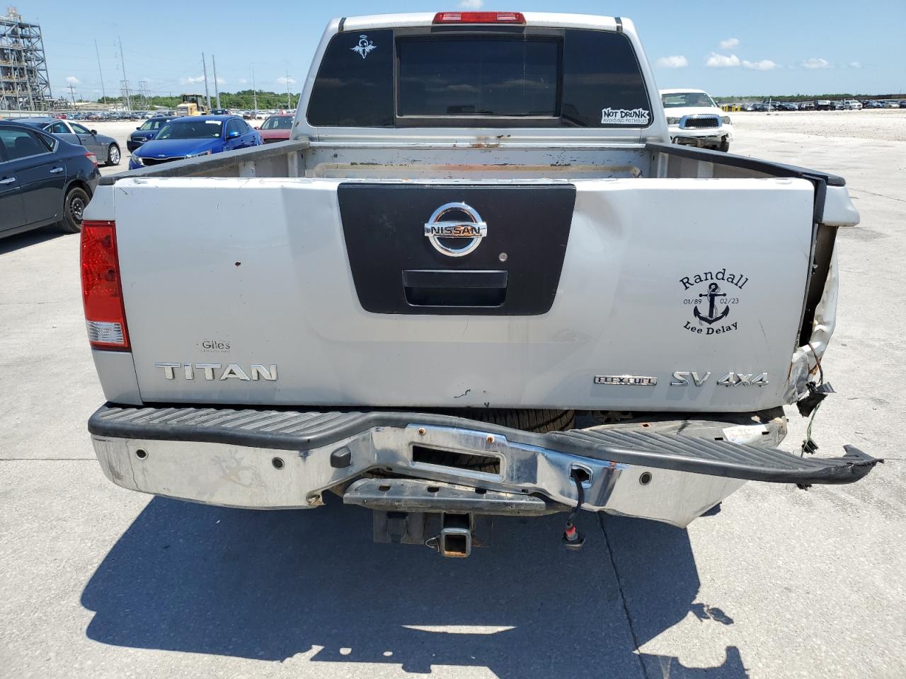 2012 Nissan Titan S vin: 1N6BA0EC5CN312537