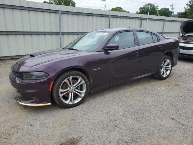 Lot #2473420075 2022 DODGE CHARGER R/ salvage car