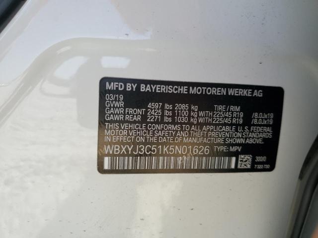 Lot #2456871657 2019 BMW X2 SDRIVE2 salvage car