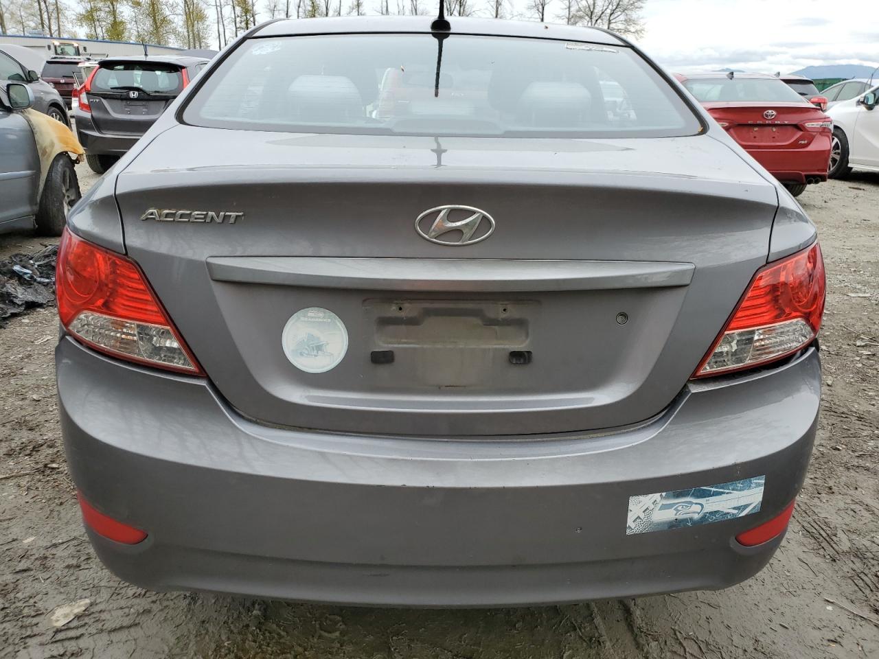 2014 Hyundai Accent Gls vin: KMHCT4AEXEU700447