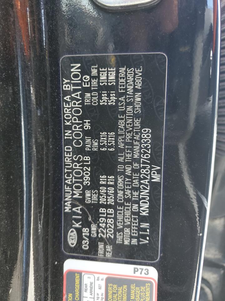 KNDJN2A28J7623389 2018 Kia Soul