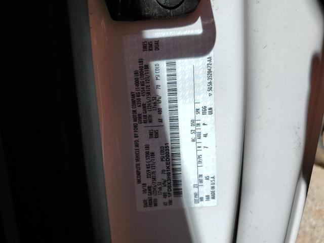 2019 FORD F350 SUPER - 1FD8X3H61KED00351