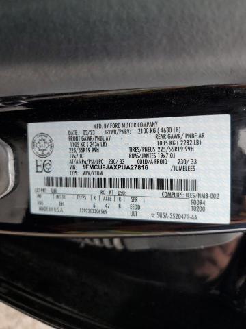 2023 FORD ESCAPE PLA - 1FMCU9JAXPUA27816
