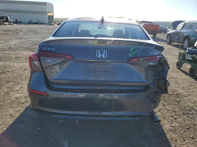 2022 Honda Civic Sport VIN: 2HGFE2F51NH565596 Lot: 49610324