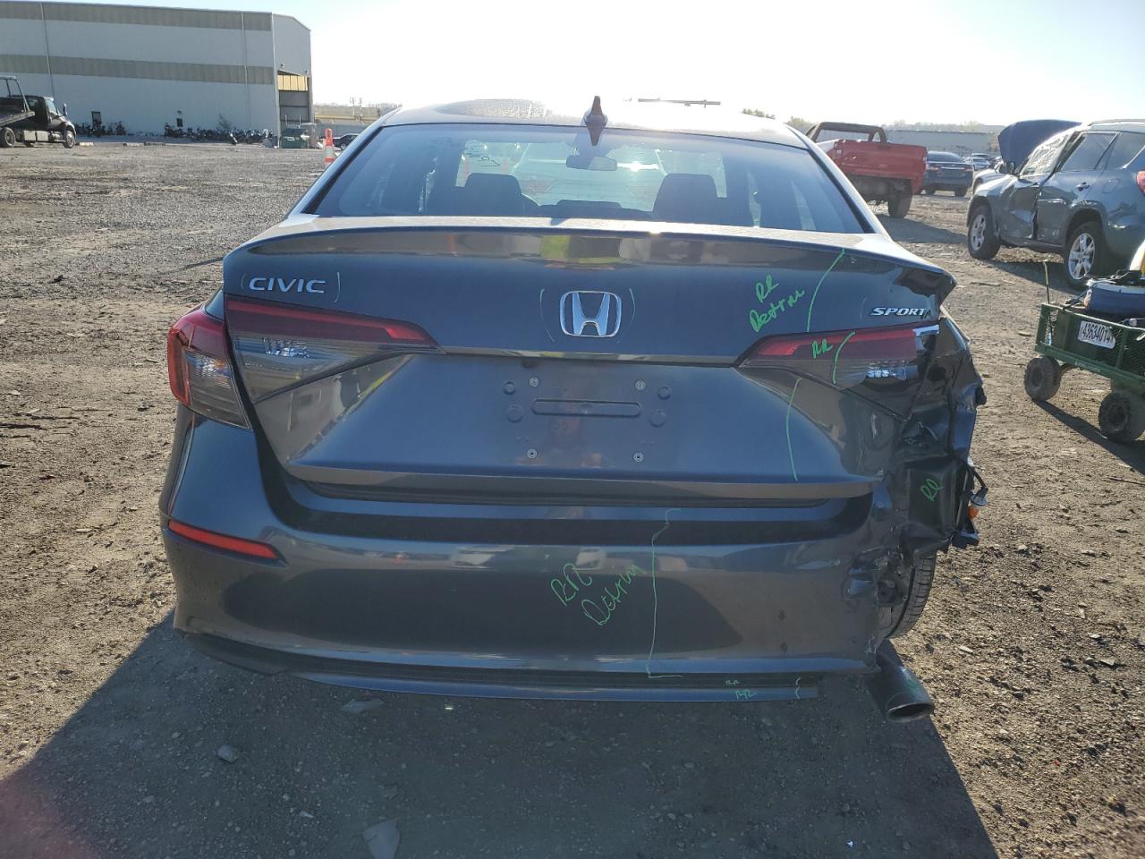 2HGFE2F51NH565596 2022 Honda Civic Sport