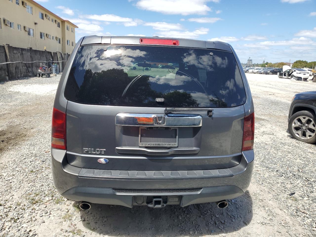 5FNYF3H54CB025881 2012 Honda Pilot Exl