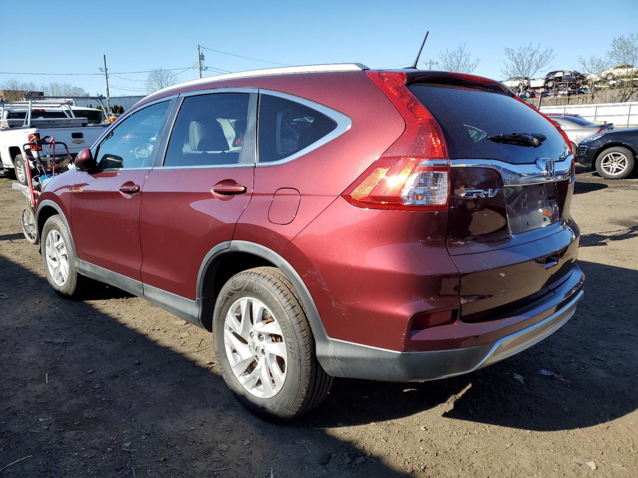 2HKRM4H72FH677597 2015 Honda Cr-V Exl