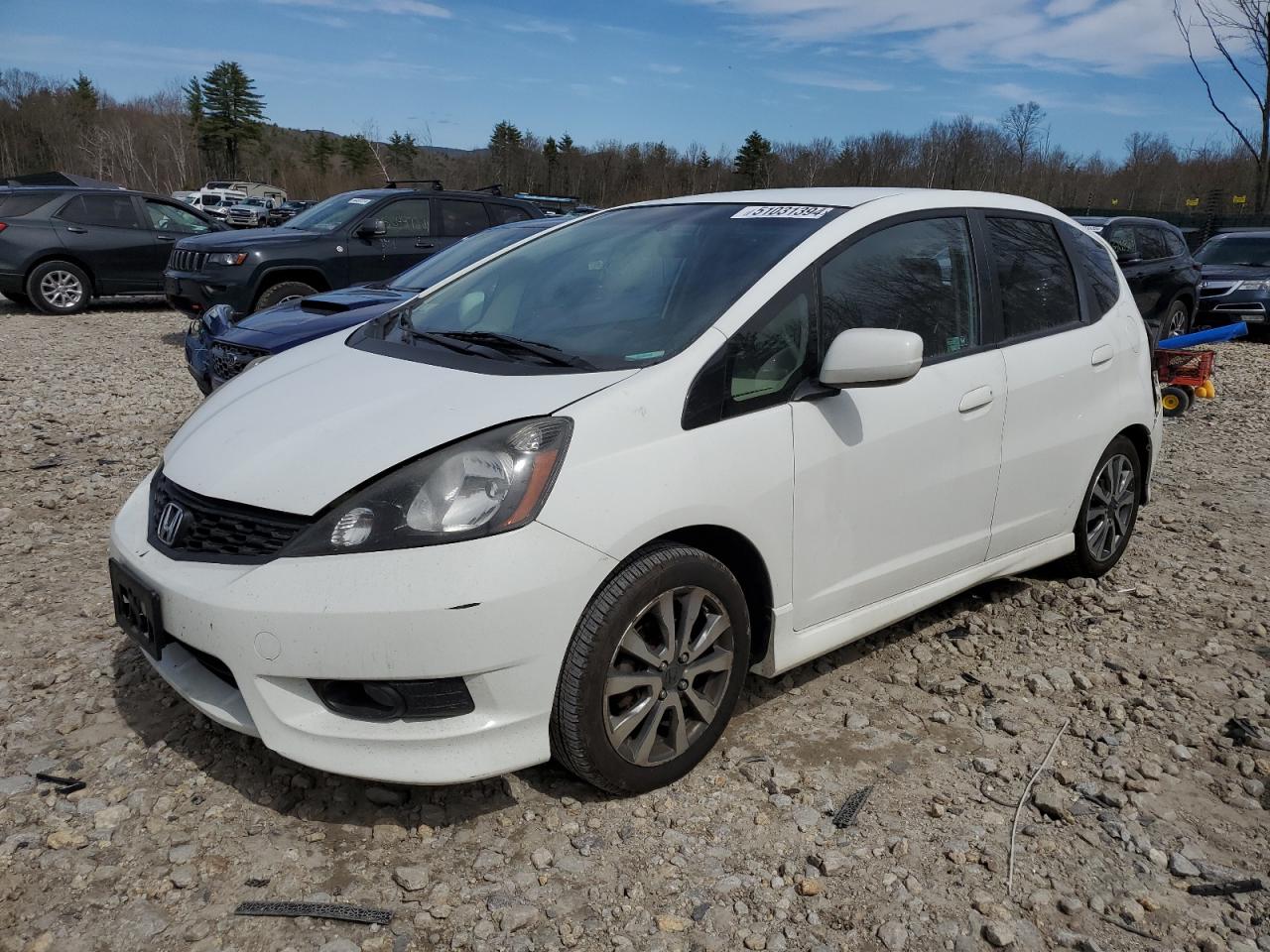 2012 Honda Fit Sport vin: JHMGE8H51CC031225