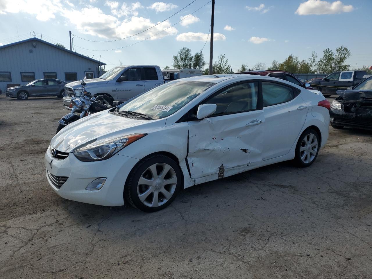 5NPDH4AE3DH315525 2013 Hyundai Elantra Gls