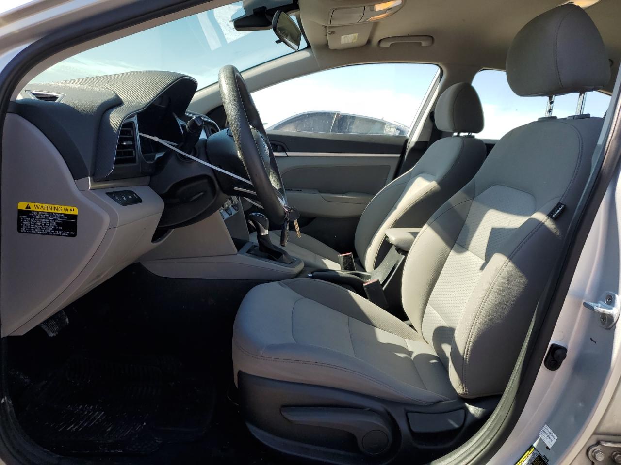 2019 Hyundai Elantra Sel vin: 5NPD84LFXKH409453